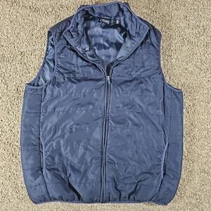 Chaps XLT Blue Puffer Vest